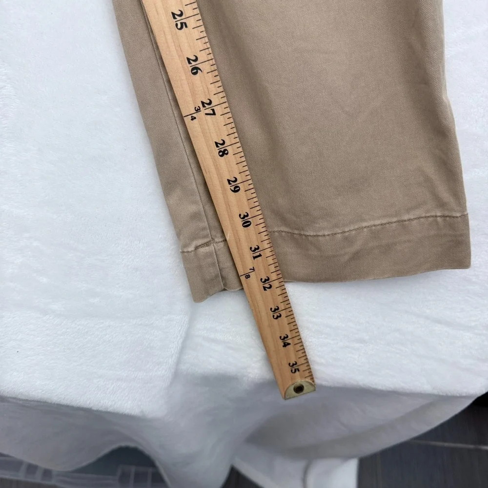 Polo Ralph Lauren Pants Mens 40x32 (38x28) Beige Stretch Slim Fit Casual
